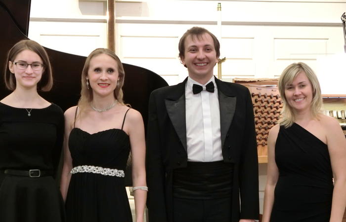 Юлия Билла (сопрано), Виктор Билла (орган), Татьяна Хоенстайн (фортепиано). 13 февраля 2016